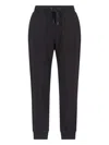 Dolce & Gabbana Black Track Pants With Logo Applied On The Back In Cotton Man In Gray