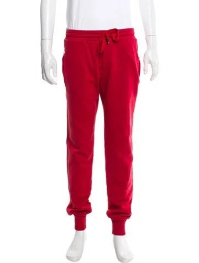 Pre-owned Dolce & Gabbana Joggers In Red