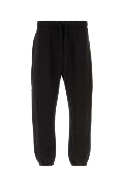 Dolce & Gabbana Casual Cotton Joggers Featuring Elastic Cuffs And Waistband In Black