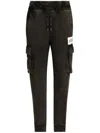 Dolce & Gabbana Logo-patch Tapered Cargo Pants For Men