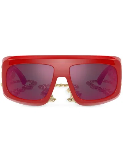 Dolce & Gabbana Joy Therapy Sunglasses In Red