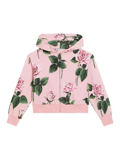 Dolce & Gabbana Jr Kids' Sudadera - Rosado In Pink
