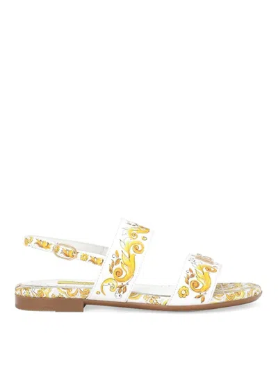 Dolce & Gabbana Jr Kids' Sandalias - Amarillo