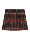 Dolce & Gabbana Jr Falda Semilarga - Negro In Brown
