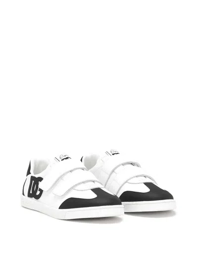 Dolce & Gabbana Kids' Zapatillas - Blanco In White
