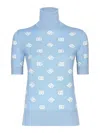 Dolce & Gabbana Sweaters In Light Blue
