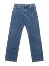 Dolce & Gabbana Junior 5 Pockets Trousers In Blue