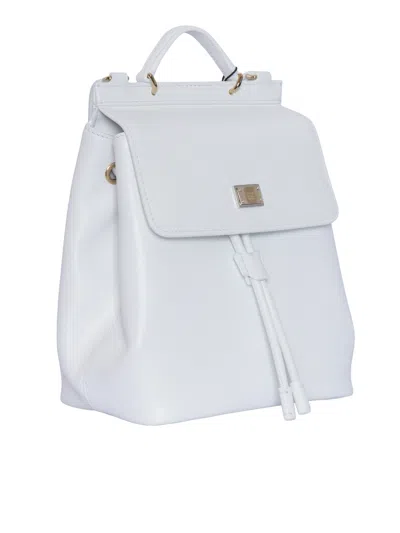 Dolce & Gabbana Junior Kids'  Backpack In White