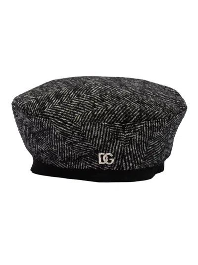 Dolce & Gabbana Junior Kids'  Beret In Gray