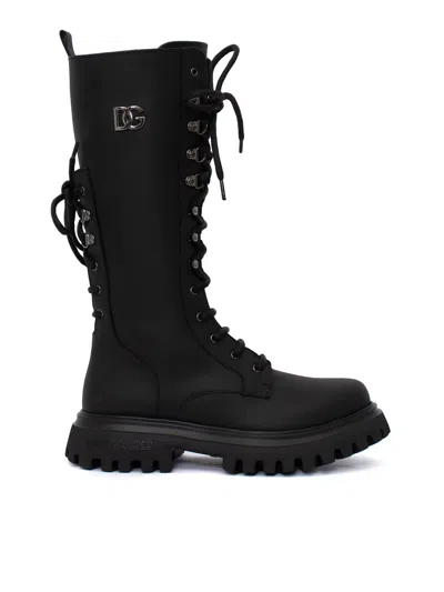 Dolce & Gabbana Junior Kids'  Boots In Multi