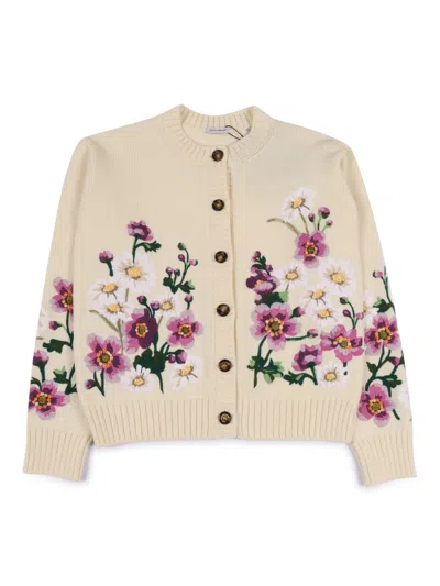 Dolce & Gabbana Junior Kids'  Cardigan In White