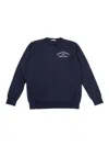 Dolce & Gabbana Junior Crewneck Pullover In Blue