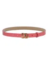 Dolce & Gabbana Junior D&g Pink Belt In Fuchsia