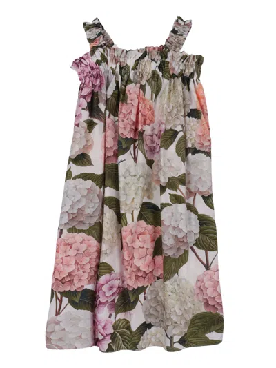 Dolce & Gabbana Junior Sleeveless Dress In White