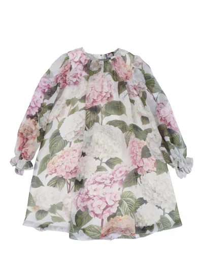 Dolce & Gabbana Junior Kids'  Dress Longsl+culotte In Multi