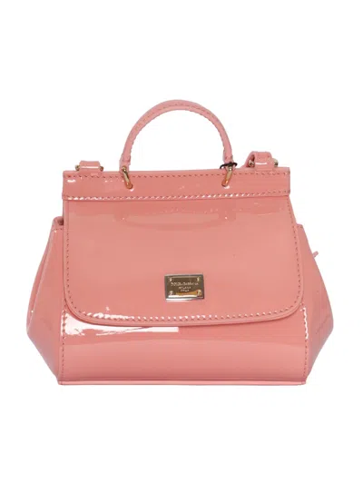 Dolce & Gabbana Junior Kids'  Shoulder Bag In Pink