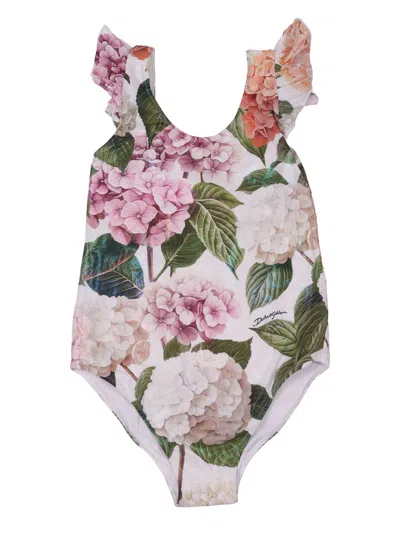 Dolce & Gabbana Junior Kids'  Swimsuit One Piece In Multi