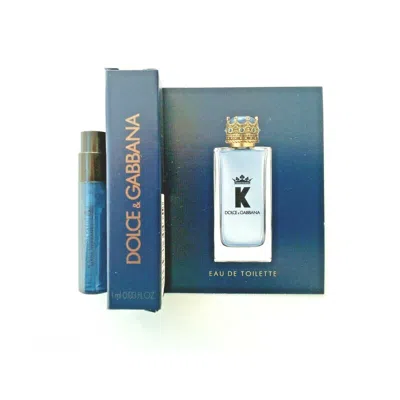 Dolce & Gabbana K Cologne Fragrance Eau De Toilette Sample Spray 0.03  oz In Transparent