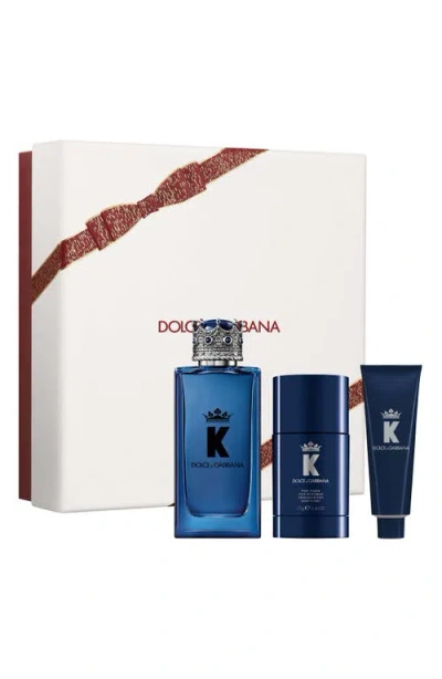 Dolce & Gabbana K Pour Homme By Dolce&gabbana Eau De Parfum Set $202 Value In Transparent