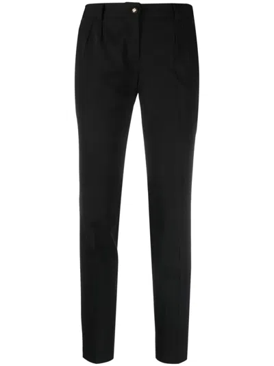 Dolce & Gabbana Kate Pleated Wool Blend Trousers