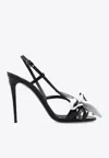 Dolce & Gabbana Patent Leather Sandals In Black