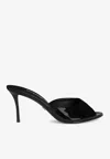 Dolce & Gabbana 75mm Vernice Patent Leather Mule Sandals In Multi