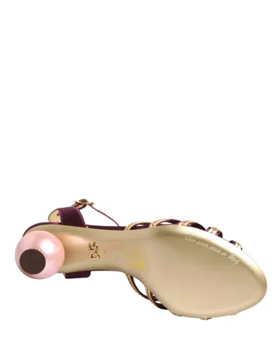 Dolce & Gabbana Keira Heel Sandal In Multi