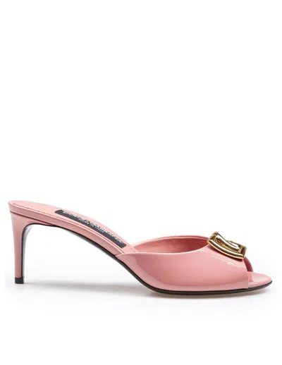 DOLCE & GABBANA DOLCE & GABBANA KEIRA SANDAL IN PATENT LEATHER