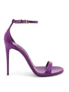 Dolce & Gabbana Keira Sandals In Paint In Purple