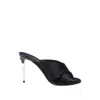 Dolce & Gabbana Satin Sandals With Back Monogram