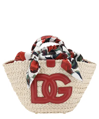 Dolce & Gabbana Kendr Small Handbag In Multicolor