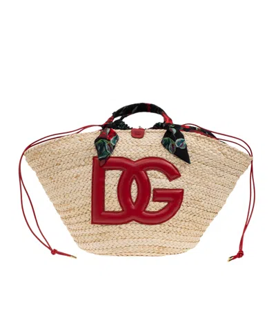 Dolce & Gabbana Kendra Tote Bag In Nude