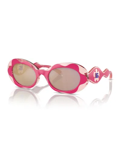 Dolce & Gabbana Kid's Sunglasses, Dx6005 In Pink