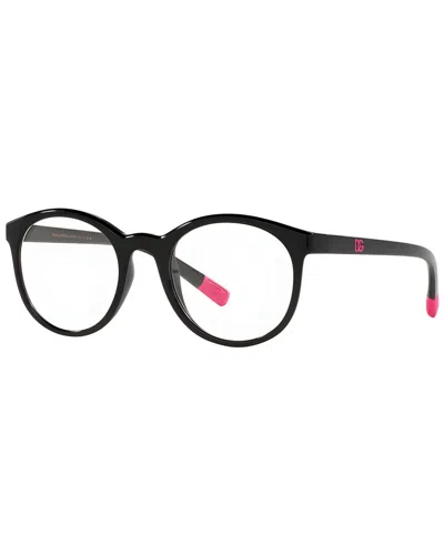 Dolce & Gabbana Kids 46mm Optical Frames In Black