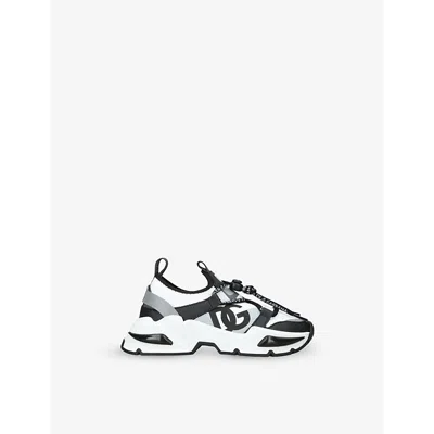 DOLCE & GABBANA KIDS' AIRMASTER MESH LOW-TOP TRAINE