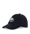 Dolce & Gabbana Logo Corduroy Baseball Cap In Multi