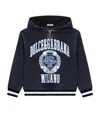 Dolce & Gabbana Cotton-blend Logo Hoodie (8-12 Years) In Multi
