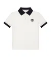Dolce & Gabbana Embroidered Logo Cotton Pique Polo Shirt 4-12 Years In Multi