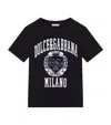Dolce & Gabbana Boy's Collegiate-inspired T-shirt In Multi