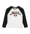 Dolce & Gabbana Cotton Logo T-shirt (8-12+ Years) In Multi