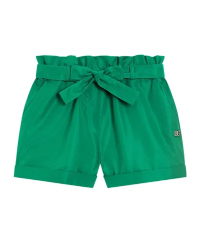 DOLCE & GABBANA DOLCE  GABBANA KIDS DG PLAQUE SHORTS