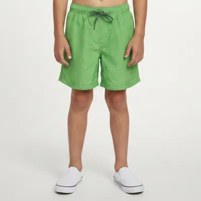 Pre-owned Dolce & Gabbana Kids Green Synthetic Swim Shorts 10 Yrs