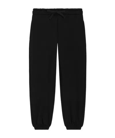 Dolce & Gabbana Dolce  Gabbana Kids Logo-print Joggers In Black
