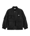 Dolce & Gabbana Dolce  Gabbana Kids Multi-pocket Bomber Jacket In Black