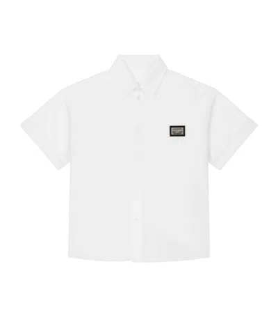 Dolce & Gabbana Kids Short-sleeve Logo Shirt (2-12 Years) In Multi