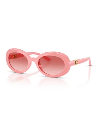 Dolce & Gabbana Kids Women's Sunglasses Dx6007u In Pastel Pink