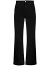 Dolce & Gabbana High-waisted Flared Jeans In Schwarz