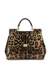 Dolce & Gabbana Sicily Handbag In Black