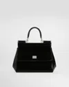 Dolce & Gabbana Kim Dolce&gabbana Medium Sicily Handbag In Black