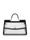 Dolce & Gabbana Kim Dolce&gabbana Medium Sicily Top-handle Bag In Black